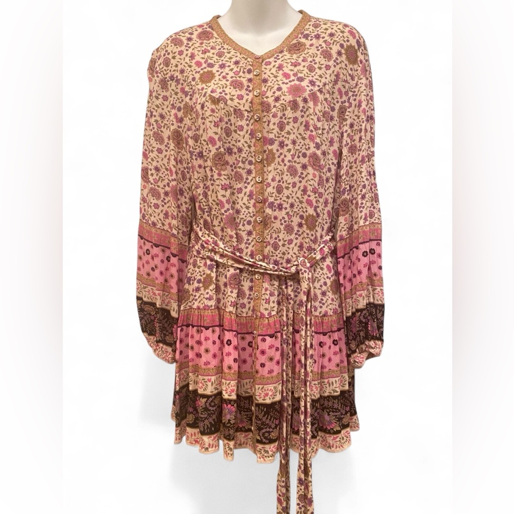 Spell Lady Untamed Tunic Mini Dress Medium - Picture 8 of 16